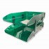 Document Rack Transparent Green 2 Layers of Plastic METRO Document Rack Transparent Green 2 Layers of Plastic METRO