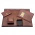 Office Set Brown Luxury Leather 5 PCs GULPAS 910 Office Set Brown Luxury Leather 5 PCs GULPAS 910