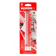 Grafitos Pencil KORES White and Red