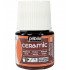 Ceramic Colors PEBEO18 Red Brown 45 ml Ceramic Colors PEBEO18 Red Brown 45 ml