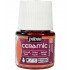 Ceramic Colors PEBEO 37 Granate Red 45 ml