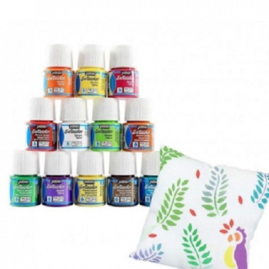 Seta Colors Suede Effect Turquoise 30 PEBEO 45 ml Seta Colors Suede Effect Turquoise 30 PEBEO 45 ml
