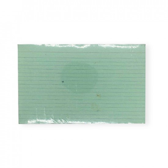 Record Cards 8x5 inch 100 Sheet Green Ruled Record Cards 8x5 inch 100 Sheet Green Ruled