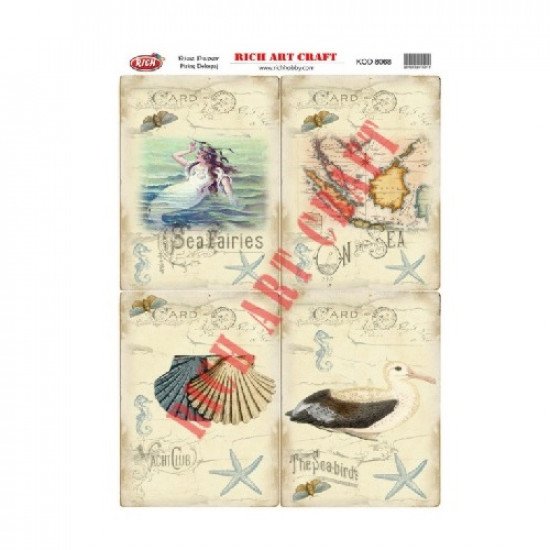 Rice Decoupage Patterns 8068 RICH 29×41 cm