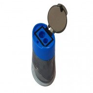 Sharpener RUNTOP Circle Double Hole with Cover black