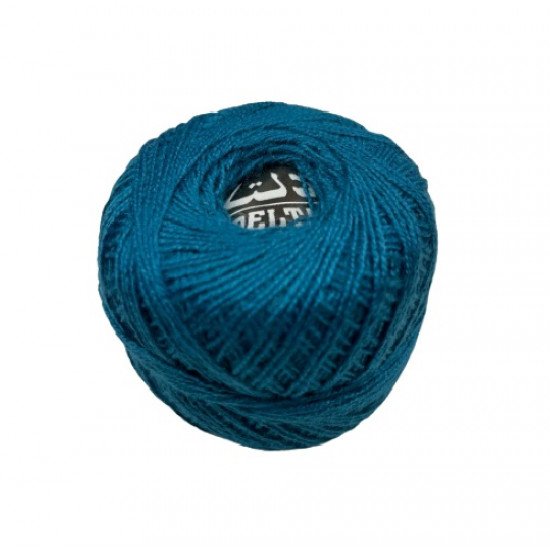 Cotton Thread Perlée Petroleum 10 gm Delta Cotton Thread Perlée Petroleum 10 gm Delta