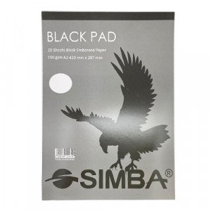  Drawing Black Pad A3 20 Sheet SIMBA