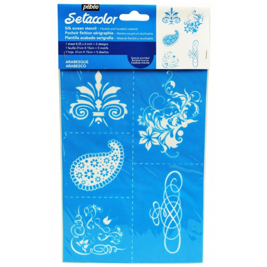 Silk Screen Stencil Motifs PEBEO 8.25 X 6 inch