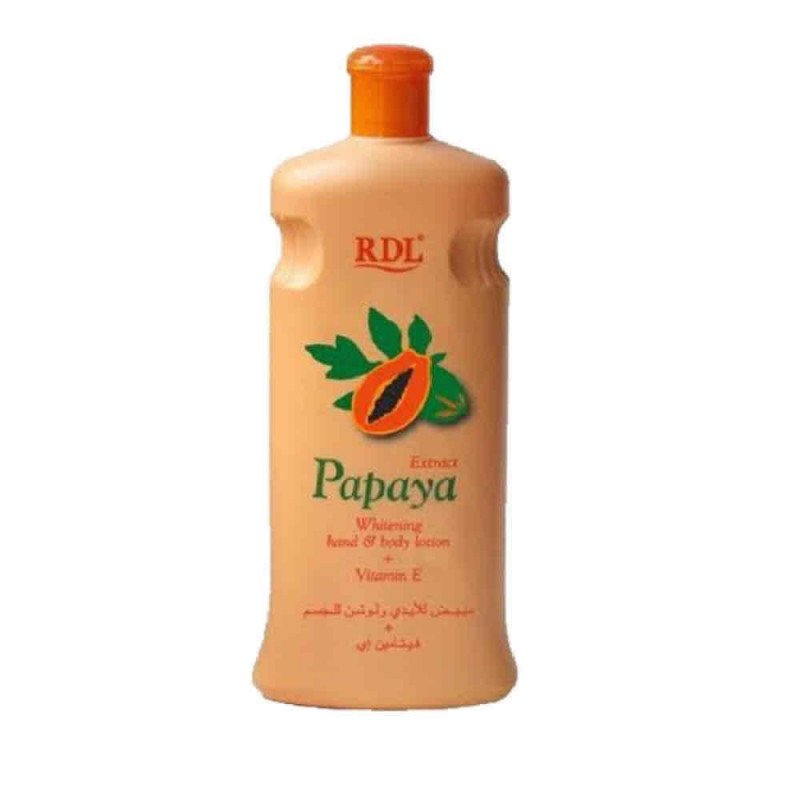 لوشن بخلاصة البابايا ار دي ال - للجسم ترطيب و تفتيح  700 مل 