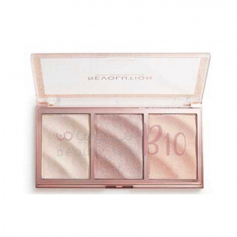 باليت إضاءة وهايلايتر ثلاثي من ريفوليوشن باليت إضاءة وهايلايتر ثلاثي من ريفوليوشن