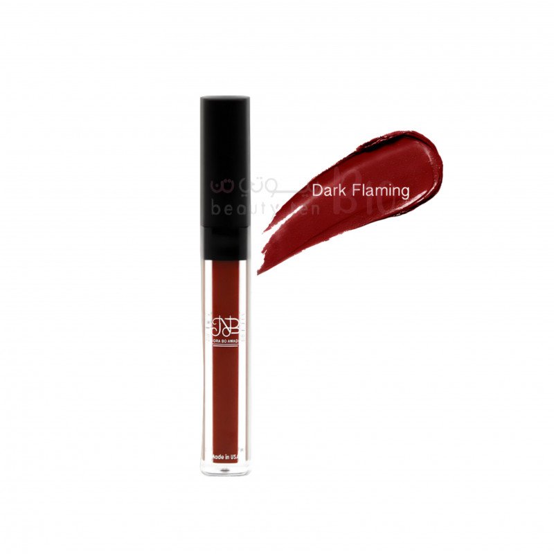 احمر شفاه سائل مقاوم للماء من نوره بو عوض - دارك فلامنج احمر شفاه سائل مقاوم للماء من نوره بو عوض - دارك فلامنج