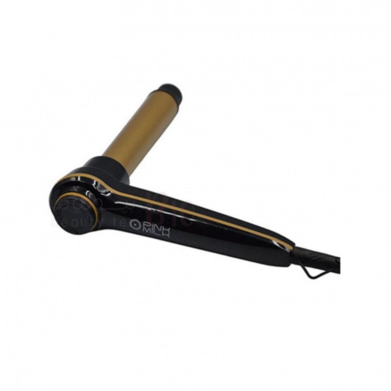 جهاز تجعيد الشعر أسود/ذهبي من بينك ميلك جهاز تجعيد الشعر أسود/ذهبي من بينك ميلك