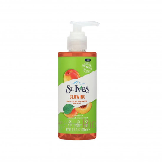 منظف الوجه اليومي بالمشمش لنضارة البشرة من سانت ايفز - 200مل