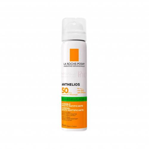 بخاخ واقي شمس بعامل وقاية‏ +‎ SPF50 من لاروش بوزيه بتاثير منعش مقاوم للمعان البشرة 75 مل
