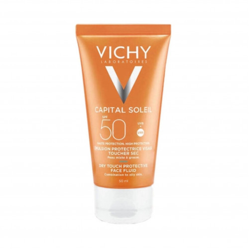 VICHY | CAPITAL SOLEIL SPF50 + MATTIFYING FACE FLUID DRY TOUCH