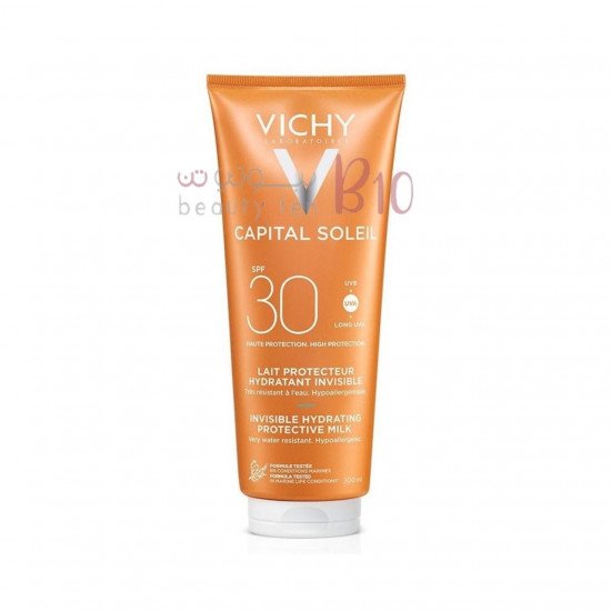 Vichy Capital Soleil Hydrating Fresh Sun Protection Milk SPF30 for Face & Body 300ml