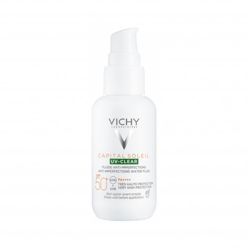 VICHY | CAPITAL SOLEIL UV-CLEAR SPF50+ ANTI-IMPERFECTIONS WATER FLUID