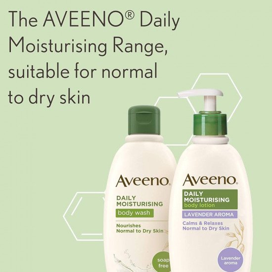 AVEENO DAILY MOISTURIZING BODY LOTION LAVENDER AROMA 300ML