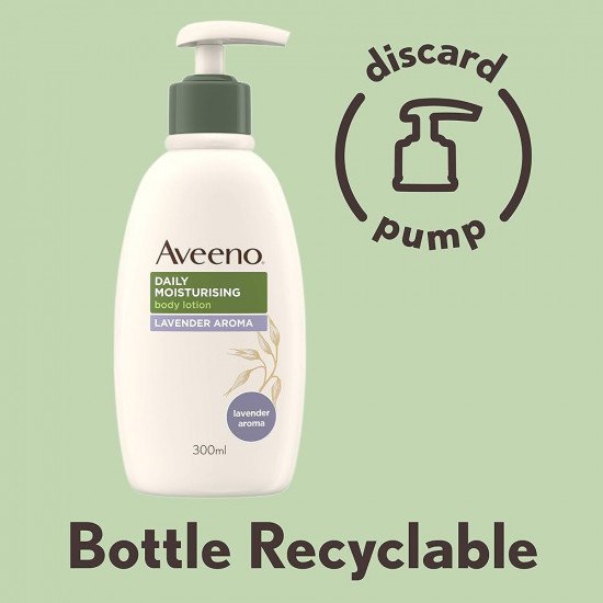 AVEENO DAILY MOISTURIZING BODY LOTION LAVENDER AROMA 300ML