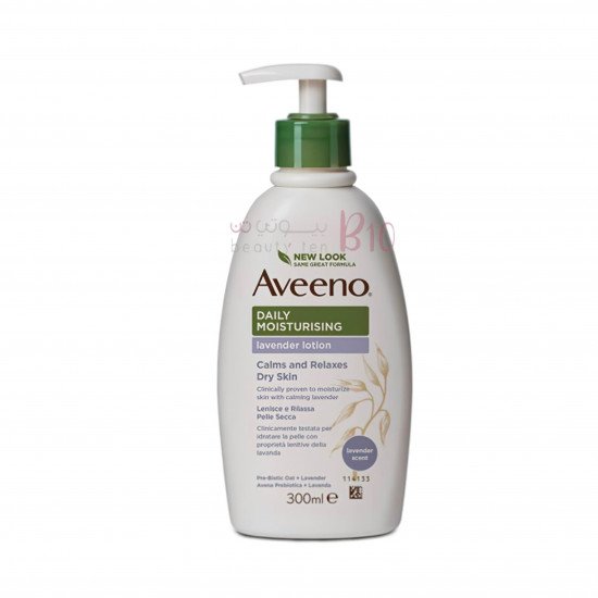 AVEENO DAILY MOISTURIZING BODY LOTION LAVENDER AROMA 300ML