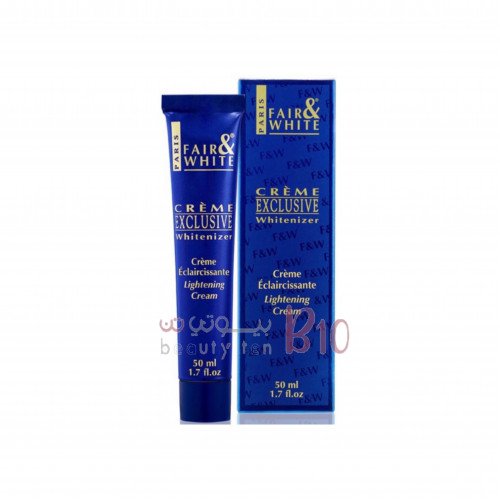 Fair & White Exclusive Whitenizer Lightening Cream with-50ml
