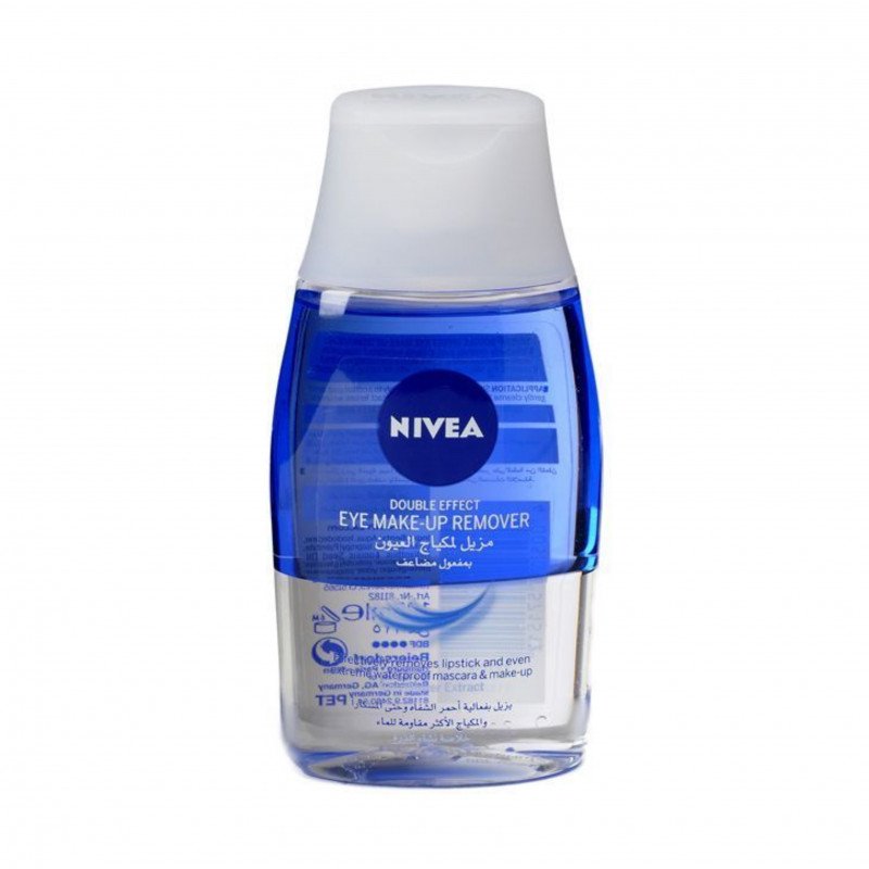 مزيل مكياج العيون بمفعول مضاعف من نيفيا _125 مل مزيل مكياج العيون بمفعول مضاعف من نيفيا _125 مل
