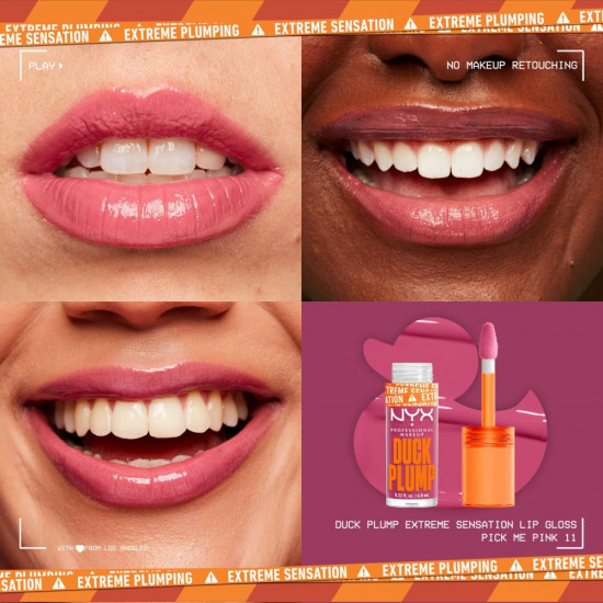 A glossy, a lip gloss, a dak, a lamb from NYX 11 A glossy, a lip gloss, a dak, a lamb from NYX 11