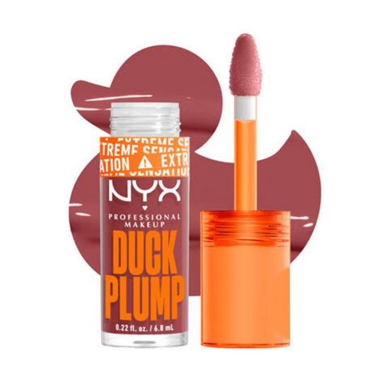 A glossy, a lip gloss, a dak, a lamb from NYX 