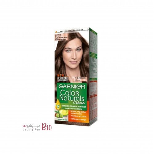 صبغة كولور ناتشرلز كريم من قارنييه - بني متوسط طبيعي للغاية