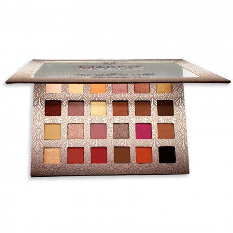 مجموعة ظلال العيون روز قولد 24 لون من ميك اوفر 22 - M1702 مجموعة ظلال العيون روز قولد 24 لون من ميك اوفر 22 - M1702