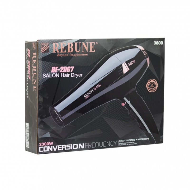 ريبون مجفف شعر كهربائي RE-2067 ريبون مجفف شعر كهربائي RE-2067