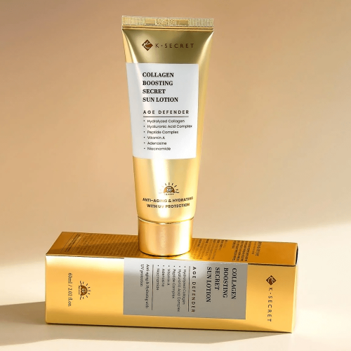 K Secret Collagen Boosting Secret Sun Lotion Spf +50 - 60 Ml K Secret Collagen Boosting Secret Sun Lotion Spf +50 - 60 Ml