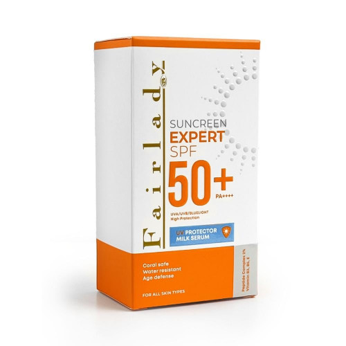 واقي شمس سائل للأشعة فوق البنفسجية بخلاصة الحليب SPF 50+ من فيرليدي - 50مل