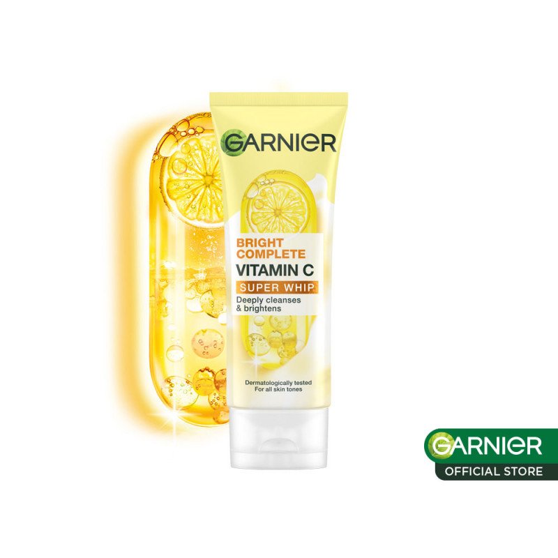 رغوة سوبر ويب برايت كومبليت بفيتامين سي من غارنييه 100مل رغوة سوبر ويب برايت كومبليت بفيتامين سي من غارنييه 100مل