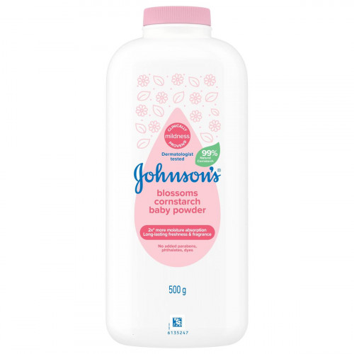 Johnson's Baby Powder Cornstarch Flowers 500 g