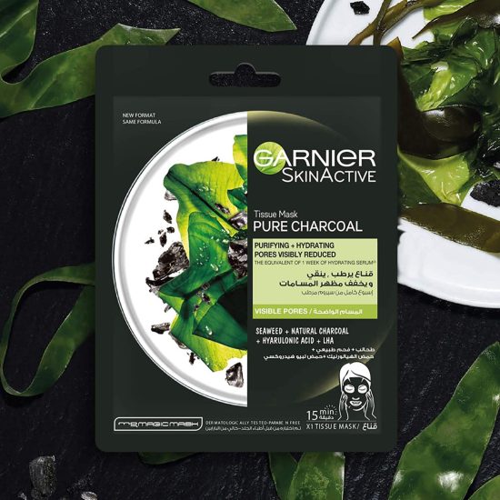 Garnier Pure Charcoal Face Mask with Charcoal Extract 28gm Garnier Pure Charcoal Face Mask with Charcoal Extract 28gm