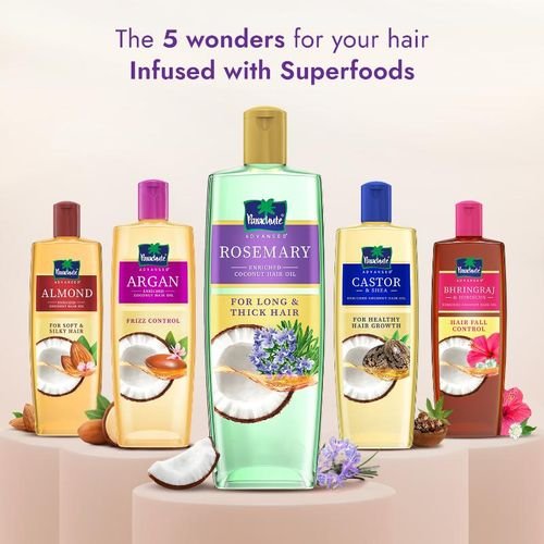 Parachute Coconut Rich Almond Hair Oil - 200ml