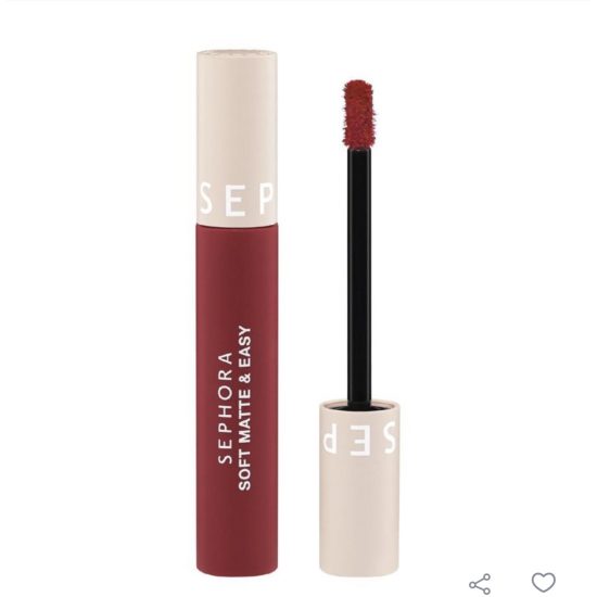 أحمر شفاه سيفورا سوفت مات آند إيزي (Sephora Soft Matte & Easy)