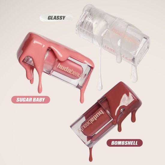 هدى بيوتي FAUX FILLER ملمع مكبر شفاه- glassy