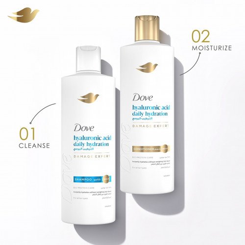Dove Hyaluronic Acid Daily Hydration- 400ml