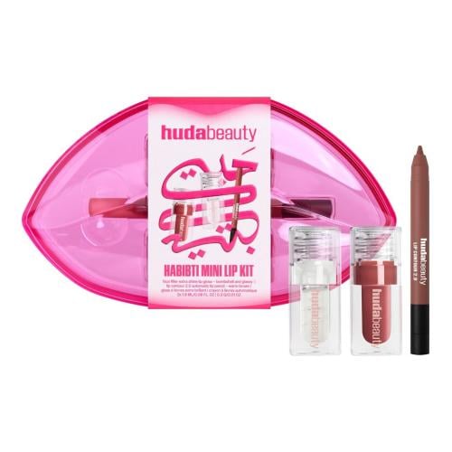 مجموعة "حبيبتي" الصغيرة للشفاه من هدى بيوتي (HABIBTI Mini Lip Kit) مجموعة "حبيبتي" الصغيرة للشفاه من هدى بيوتي (HABIBTI Mini Lip Kit)