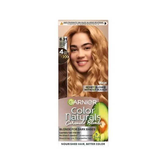صبغة غارنييه كولور ناتشرلز - أشقر عسلي (8.31 Honey Blonde)