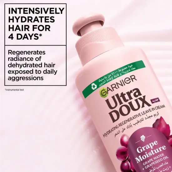 Garnier Ultra de Leaf-In Cream - Grape Moisture Leave-In - 200ml