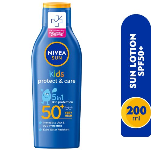 نيفيا صن لوشن واقي من الشمس للأطفال SPF 50+ حماية عالية من الشمس – 200 مل