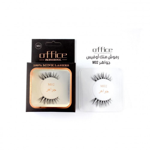 Office - Natural Hair Eyelashes-M02