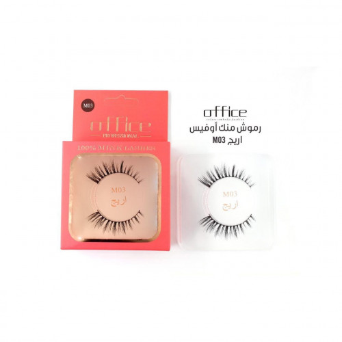 Office - Natural Hair Eyelashes-M03
