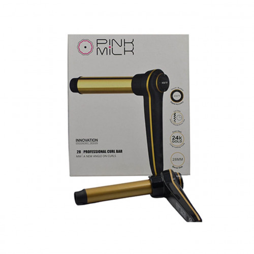 Pink Milk Hair Curler Black/Gold