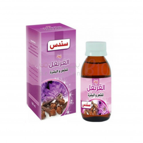 سندس زيت القرنفل للشعر والبشرة - 100مل