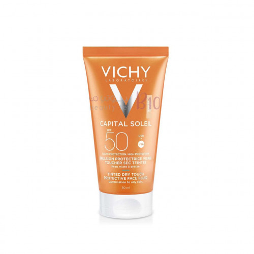 Capital Soleil BB Tinted Mattifying Dry Touch Face Fluid SPF50