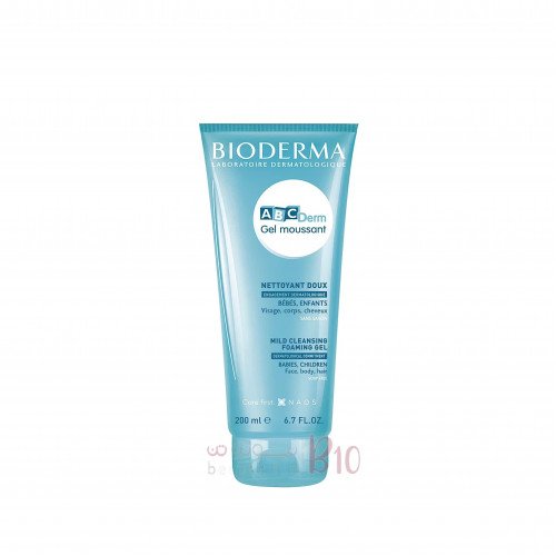 BIODERMA ABCDERM MILD CLEANSING FOAMING GEL -200ML